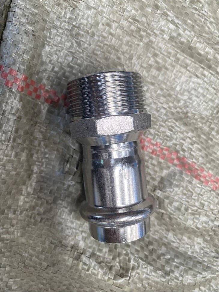 กดข้อต่อเกลียวตัวผู้